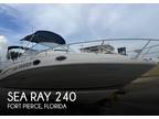 24 foot Sea Ray 240 Sundancer