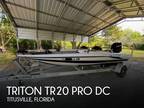 20 foot Triton TR20 Pro DC