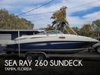 26 foot Sea Ray 260 Sundeck