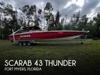 43 foot Scarab 43 Thunder