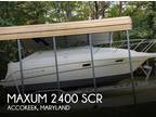 24 foot Maxum 2400 SCR
