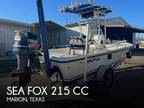 21 foot Sea Fox 215 CC