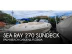 27 foot Sea Ray 270 Sundeck