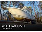 27 foot Wellcraft Coastal 270 Tournament Edition