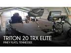 20 foot Triton 20 TRX Elite