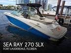 27 foot Sea Ray 270 SLX