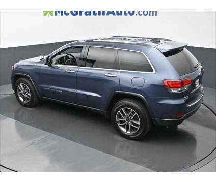 2020 Jeep Grand Cherokee Limited 4X4 is a Blue, Grey 2020 Jeep grand cherokee Limited SUV in Dubuque IA
