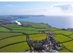 Near Portloe, The Roseland Peninsula 4 bed property with land for sale -