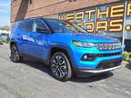 2022 Jeep Compass Blue, 15K miles