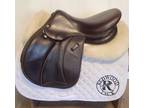 16" Voltaire Welli Saddle - Full Buffalo - 2020 - 1A Flaps - 4.75" dot to dot -