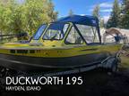 19 foot Duckworth 195 Pacific Navigator Sport