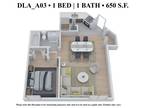Delmar Apartments - One Bedroom One Bath - DLA650