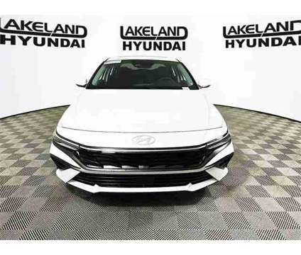 2024 Hyundai Elantra SEL is a White 2024 Hyundai Elantra Sedan in Lakeland FL