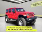 2022 Jeep Wrangler Rubicon 4x4 2022 Jeep Wrangler Unlimited Red -- WE TAKE TRADE
