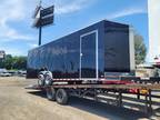 2024 Nationcraft 8.5X24 10K black economy enclosed trailer