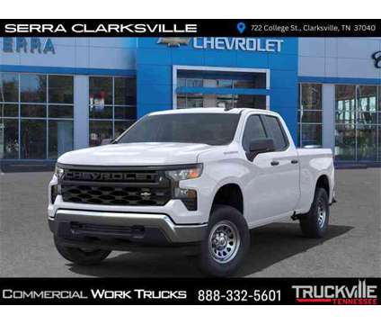 2024 Chevrolet Silverado 1500 WT is a White 2024 Chevrolet Silverado 1500 W/T Truck in Clarksville TN