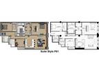 Residences at Halle - Penthouse Suite Styles P01, P12: 2 Bedrooms 2 Baths with