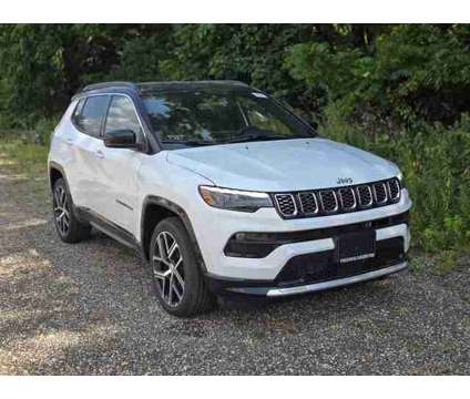 2024 Jeep Compass Limited 4x4 is a White 2024 Jeep Compass Limited SUV in Freehold NJ