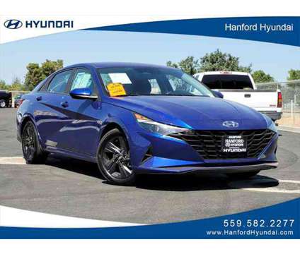 2021 Hyundai Elantra SEL is a Blue 2021 Hyundai Elantra Sedan in Hanford CA