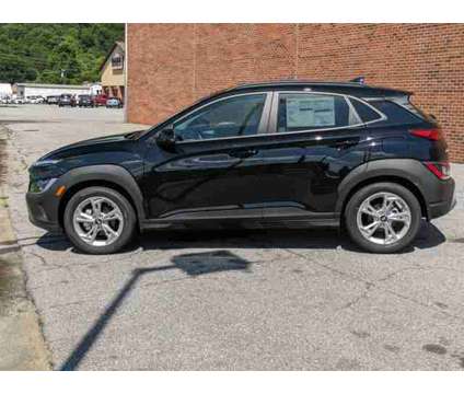 2023 Hyundai Kona SEL is a Black 2023 Hyundai Kona SEL SUV in North Wilkesboro NC
