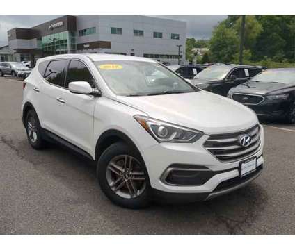 2018 Hyundai Santa Fe Sport 2.4L is a White 2018 Hyundai Santa Fe Sport 2.4L SUV in Watertown CT