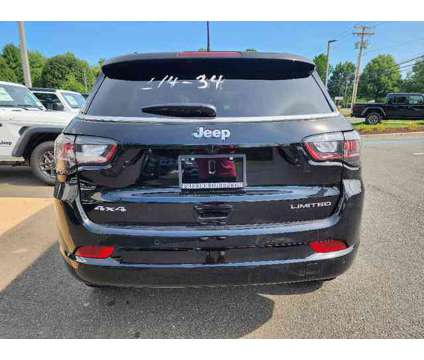 2024 Jeep Compass Limited 4x4 is a Black 2024 Jeep Compass Limited SUV in Freehold NJ