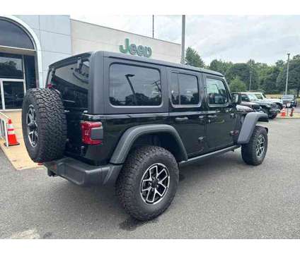 2024 Jeep Wrangler 4-Door Rubicon 4x4 is a Black 2024 Jeep Wrangler SUV in Freehold NJ