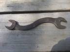 antique "S" shaped open end wrenches
