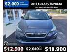 2019 Subaru Impreza for sale