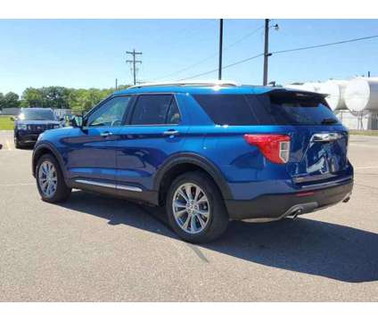 2023 Ford Explorer Limited is a Blue 2023 Ford Explorer Limited Car for Sale in Paw Paw MI