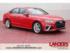 2023 Audi A4 Red, 27K miles