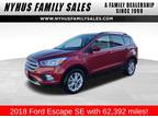 2018 Ford Escape Red, 62K miles