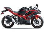New 2024 Kawasaki Ninja® 500 ABS Passion Red/Metallic Flat Spark Black