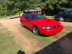 2001 Ford Mustang GT 2001 Ford Mustang Convertible Red RWD Manual GT