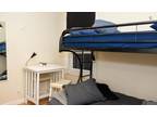 Bed in twin bedroom in proximity to the San Francisco Conservatory of Music