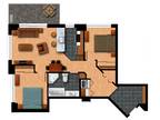 Axial Towers - 2 Bed 1 Bath D