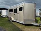 2024 Exiss Trailers 2 horse straight load (model 724) 2 horses