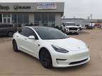 2021 Tesla Model 3 White, 53K miles