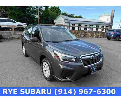 2021 Subaru Forester Base Alloy Wheel Package is a Grey 2021 Subaru Forester 2.5i SUV in Rye NY