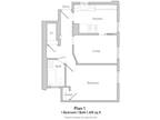 1964-72 Filbert St. - 1 Bedroom - Plan 1