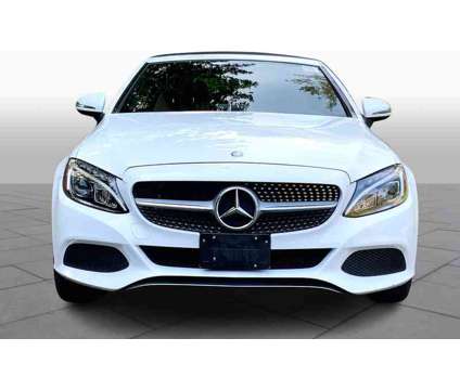 2017UsedMercedes-BenzUsedC-ClassUsed4MATIC Cabriolet is a White 2017 Mercedes-Benz C Class Car for Sale in Orangeburg NY
