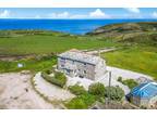 Above Portheras Cove, West Cornwall 4 bed detached house for sale - £