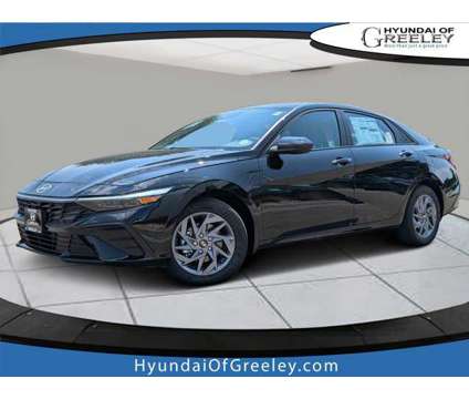 2024 Hyundai Elantra Hybrid Blue is a Black 2024 Hyundai Elantra Hybrid in Greeley CO