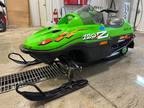 2000 Arctic Cat Z120 Youth Snowmobile w/Safety Tether & Flag