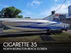 35 foot Cigarette 35 Cafe Racer