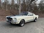 1966 Ford Mustang SHELBY GT350 WIMBLEDON WHITE WITH BLUE SHELBY STRIPES