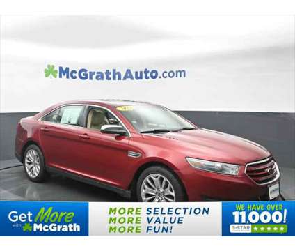 2013 Ford Taurus Limited is a Red 2013 Ford Taurus Limited Sedan in Dubuque IA