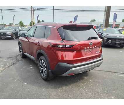 2021 Nissan Rogue SV Intelligent AWD is a Red 2021 Nissan Rogue SV Car for Sale in Rochester NY