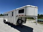 1992 Lazy-N 6'8" Wide x 21' 4 Horse Trailer 4 horses