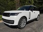 2024 Land Rover Range Rover White, new